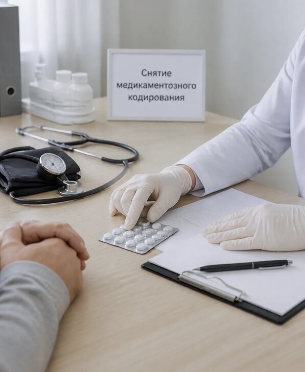 Снятие медикаментозного кодирования в Борзе от 5151 р. | Медзона