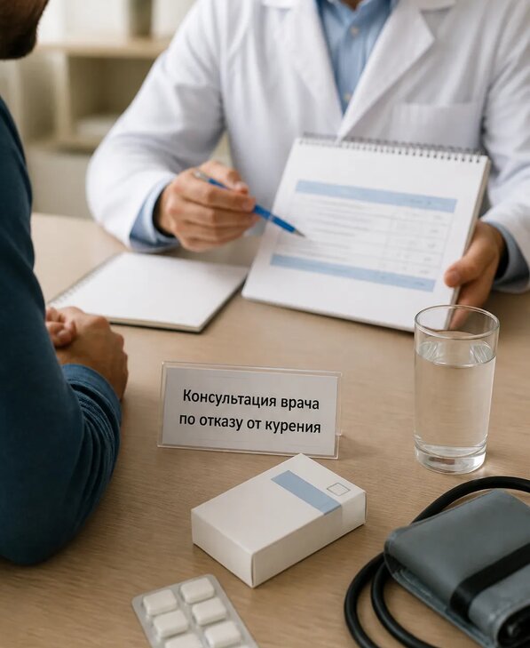 Консультация врача по отказу от курения для взрослых в Борзе